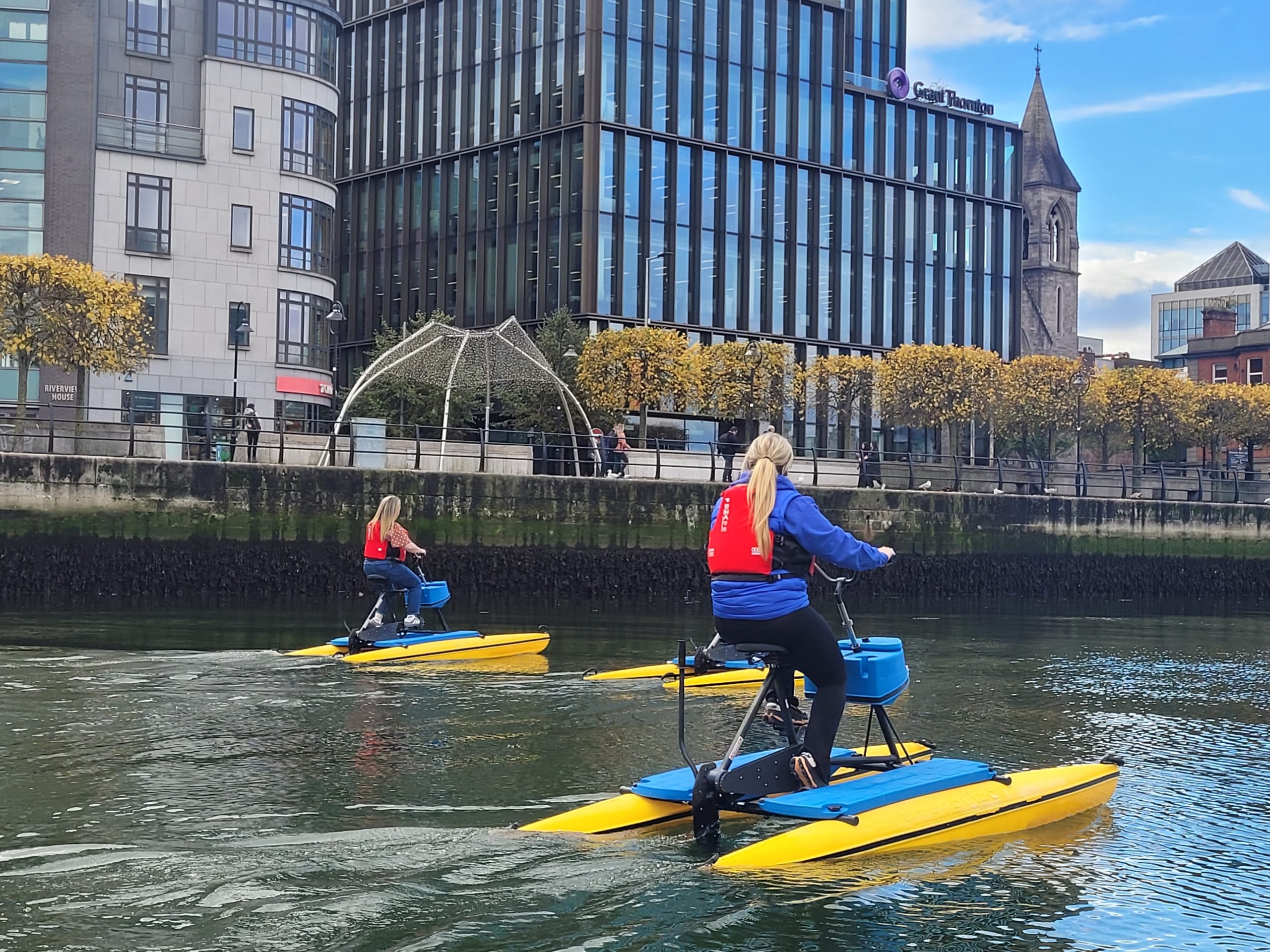 hydrobikes back view